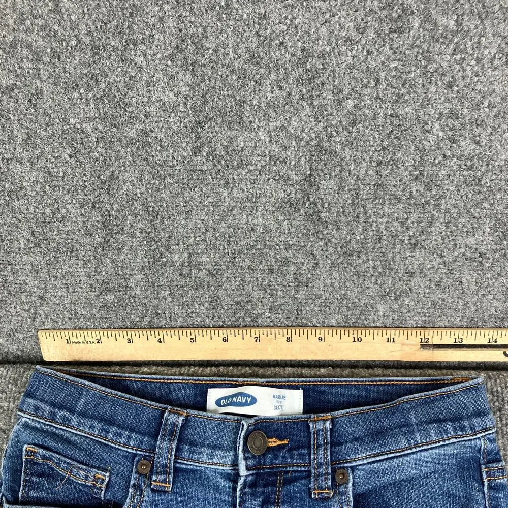 Wonder Nation Jeans Girls‎ Size 14 Blue Skinny Stretch Adjustable Waist Kids